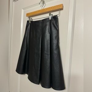 Stylish Black Leather Skirt from S.Korea 😎